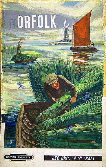 Norfolk (painting; watercolour; poster artwork)