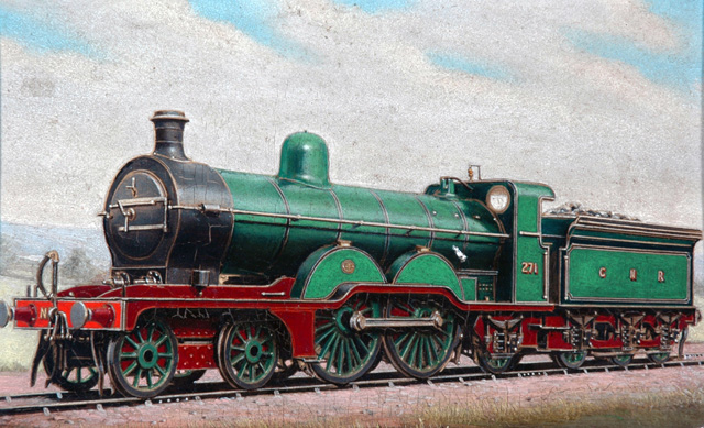 Great Northern Railway 4-4-2 locomotive no 271