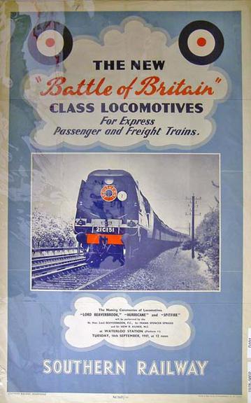 The new Battle of Britain class locomotives