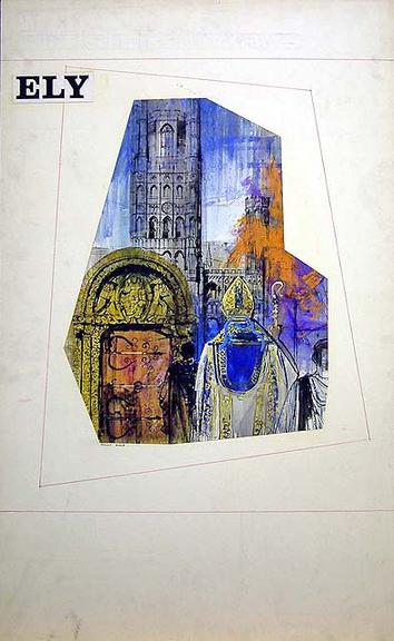 Ely (painting; watercolour; poster artwork)