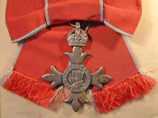 Medal, Member of the Order of the British Empire awarded to Miss Pearl Edith Wadham