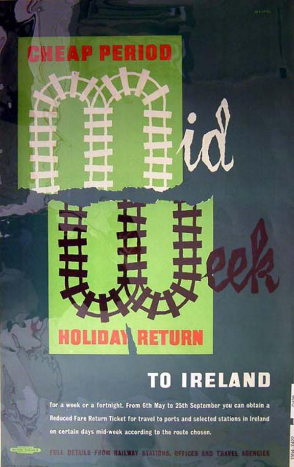 Cheap Period Midweek Holiday Return to Ireland