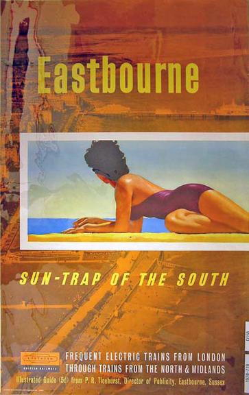 Eastbourne - Sun-trap of the south (poster)