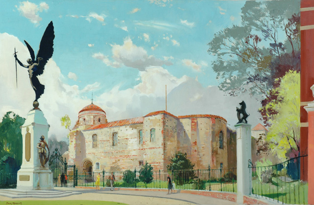 Colchester (painting; oil painting; poster artwork)