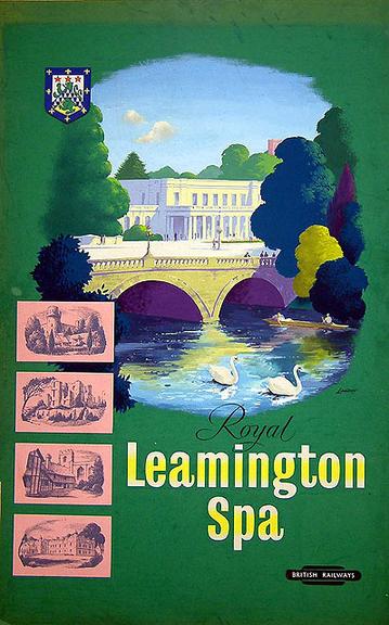 Royal Leamington Spa (painting; watercolour; poster artwork)