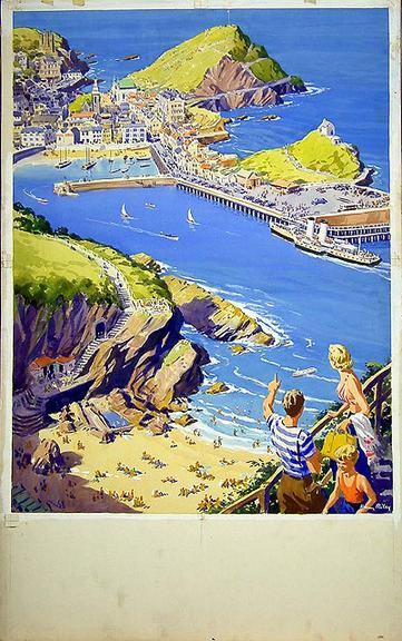 Illfracombe (painting; watercolour; poster artwork)