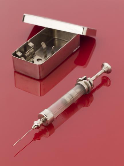 Stainless steel syringe and components