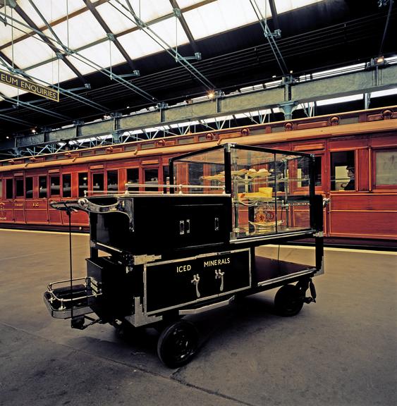 Refreshment trolley.