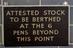 Wooden Notice, British Railways - Attested Stock