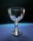 Glass commemorative goblet, 'Rocket'