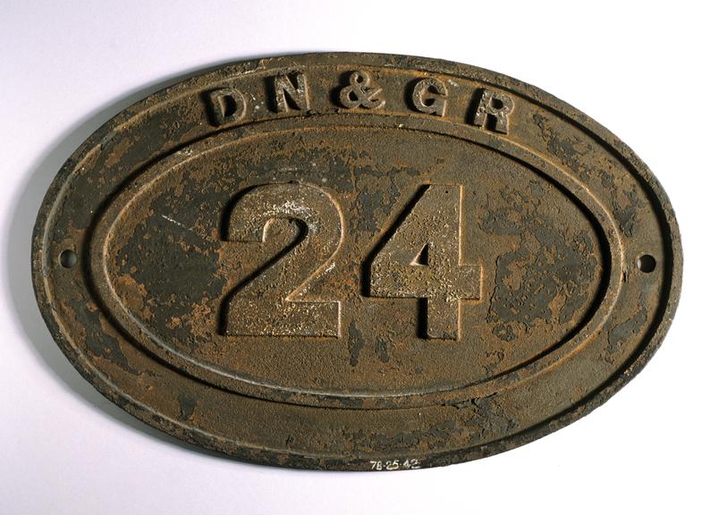 dundalk newry & greenore railway bridge plate 24