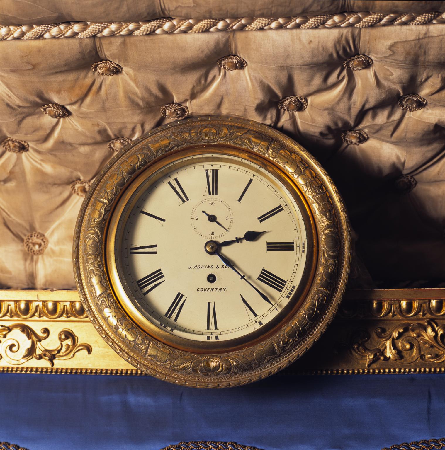 Queen First Using Clock Clock from Queen Victoria's Saloon | Science Museum Group Collection