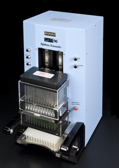 Hydra-96 Microdispenser for large scale genomics and